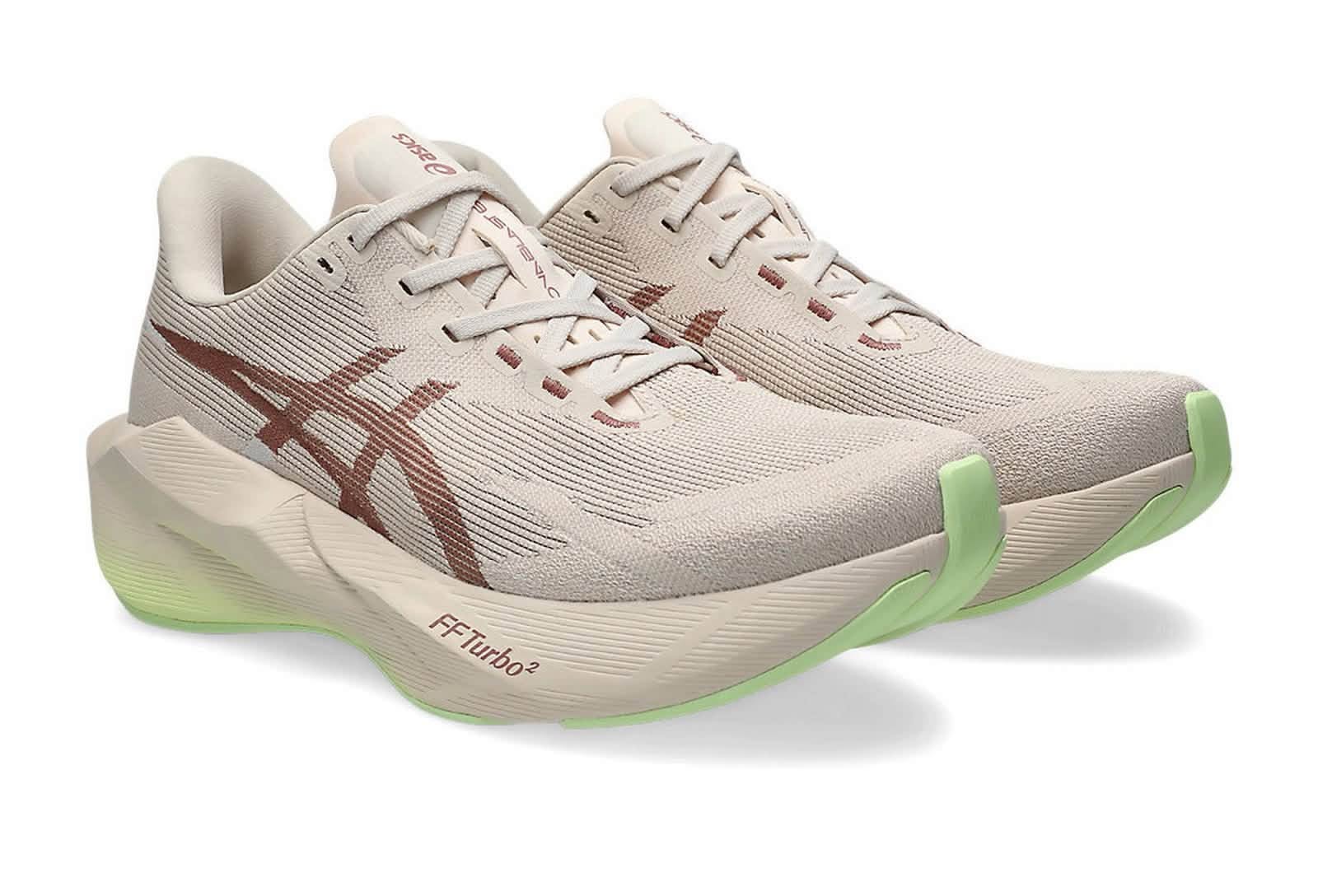 ASICS NOVABLAST 6 - Tan / Cream Green